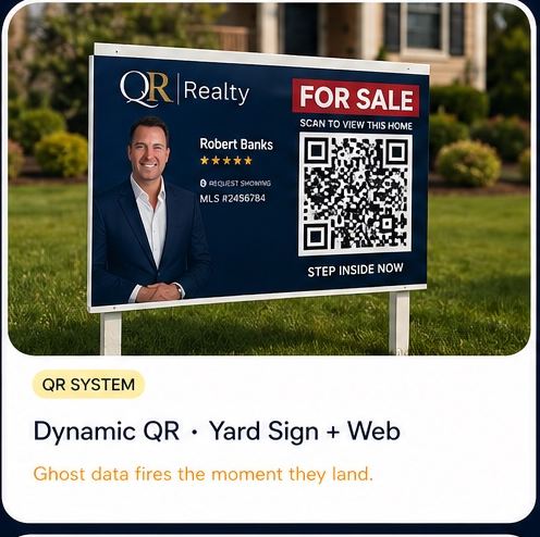 QR System — Dynamic yard sign and web QR